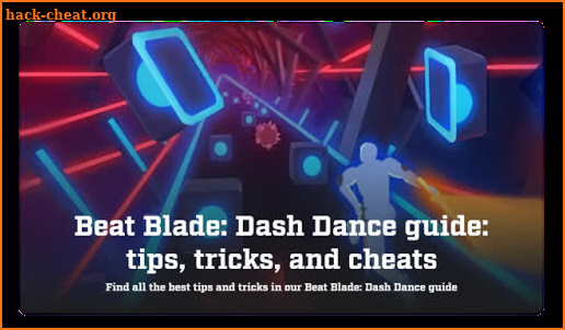 Beat Blade: Dash Dance guide:Tips tricks & cheats screenshot