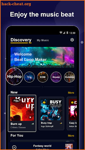 Beat Loop Maker & Musical Pad screenshot