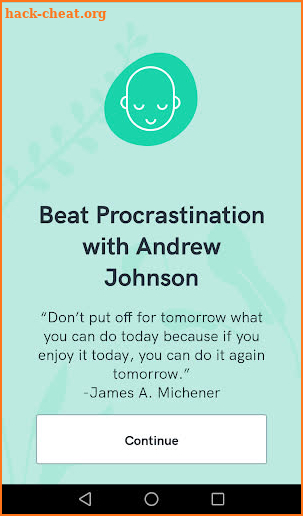 Beat Procrastination with Andr screenshot