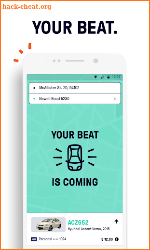 Beat - Ride app screenshot