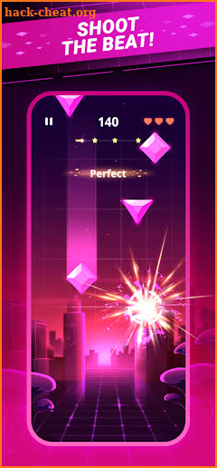 Beat Shooter - EDM Music Game screenshot