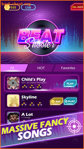 Beat Shooter - Rhythm Music Game screenshot