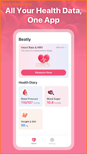 Beatly - Health Data Tracker screenshot