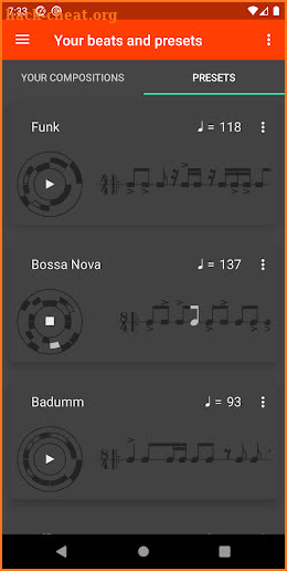 Beatronome - Pro Metronome, Tempo & Rhythm Trainer screenshot