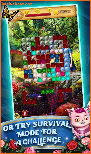 Beautiful Block Puzzles Wacky Wonderland 1010 game screenshot