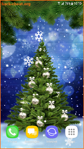 Beautiful Christmas Live Wallpaper screenshot