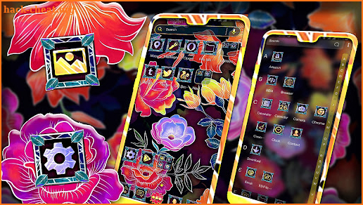 Beautiful Floral Flower Theme screenshot