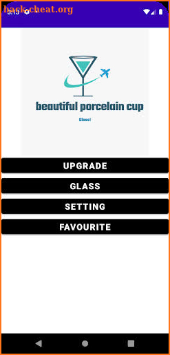 Beautiful porcelain cup screenshot