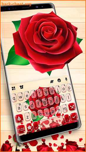 Beautiful Rose Keyboard Theme screenshot