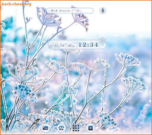 Beautiful Wallpaper Winter Sights Theme screenshot
