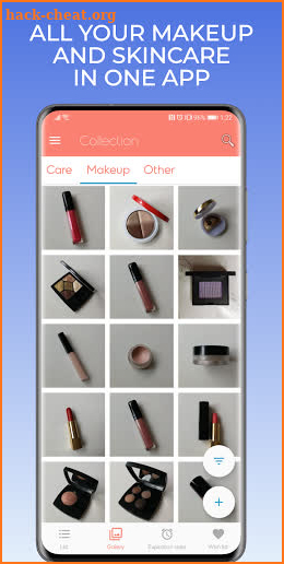 Beautistics Pro: makeup bag, beauty organizer screenshot