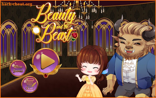 Beauty and the Beast, Children Interactive Book screenshot