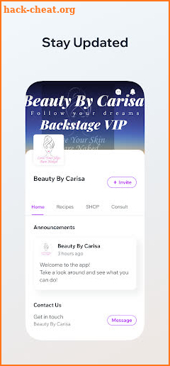 Beauty ByCarisa screenshot