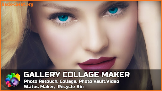 Beauty Cam Gallery - Photo Video Maker & Vault screenshot