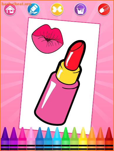 Beauty Coloring Pages screenshot