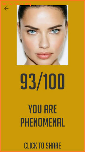 Beauty Face Score For Women screenshot