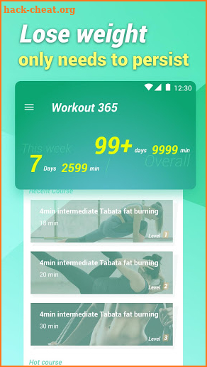 Beauty Fitness: daily workout, best HIIT coach screenshot