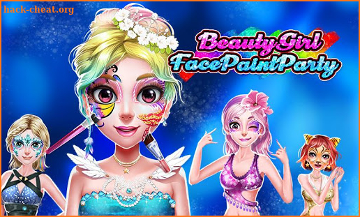 Beauty Girls Face Paint Party screenshot