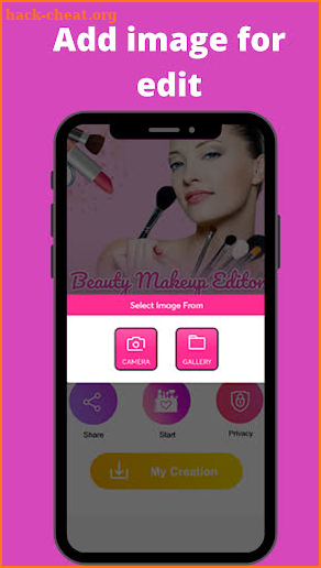 Beauty makeup Photo Editor screenshot