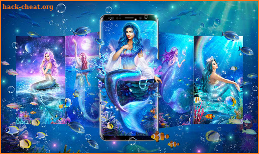 Beauty Mermaid Live Wallpaper Themes screenshot