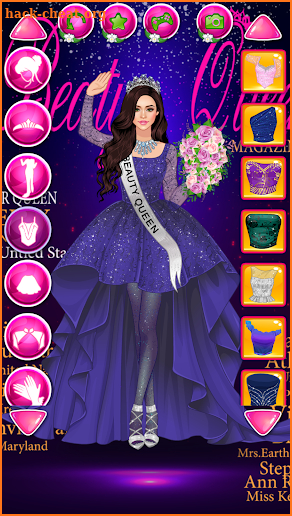 Beauty Queen Dress Up - Star Girl Fashion screenshot