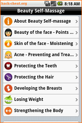 Beauty Self-Massage screenshot
