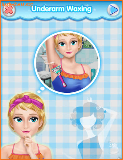 Beauty Spa Salon Makeover body spa wax games screenshot
