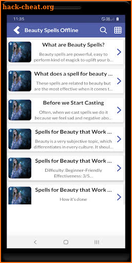 Beauty Spells - Offline screenshot