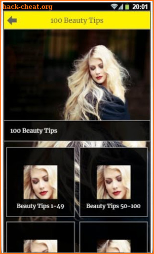 Beauty Tips 123 screenshot
