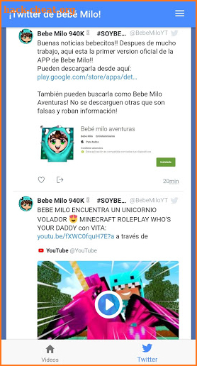 Bebé Milo Aventuras screenshot