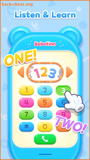 Bebefinn Play Phone: Kids Game screenshot