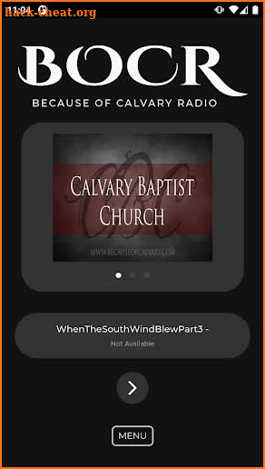 Because of Calvary Radio screenshot
