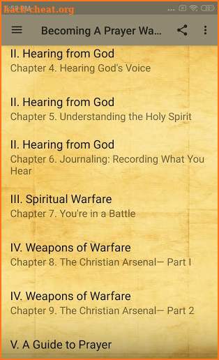 Becoming A Prayer Warrior screenshot