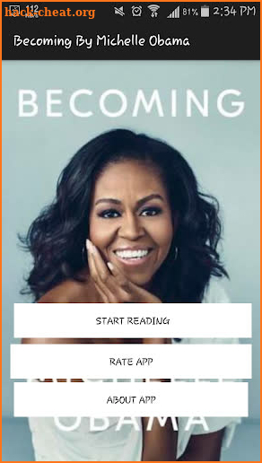 Becoming By Michelle Obama screenshot