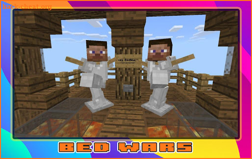 Bed Wars Map for minecraft screenshot