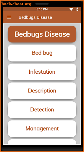 Bedbugs Disease screenshot