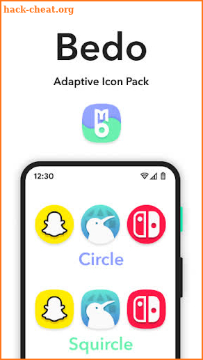 Bedo Adaptive Icon Pack screenshot