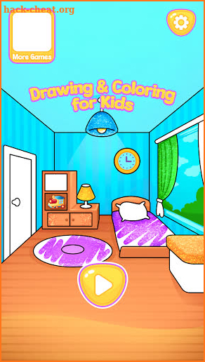 Bedroom Coloring For Kids screenshot