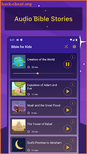 Bedtime Bible Stories for Kids screenshot