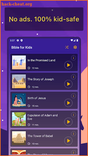Bedtime Bible Stories for Kids screenshot