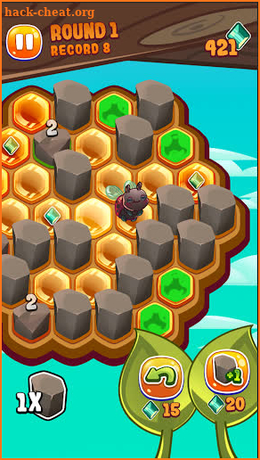 Bee Escape - Block the maze screenshot