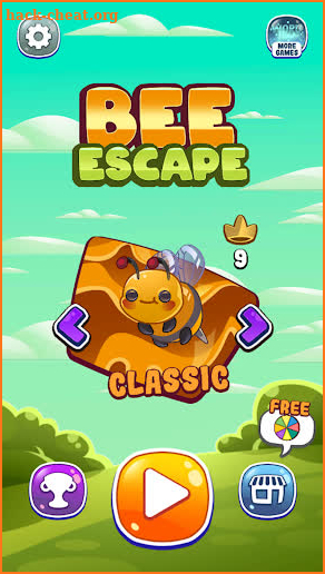 Bee Escape - Block the maze screenshot