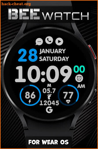 BEE LCD 4 Watchface screenshot