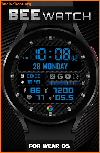 BEE LCD Watchface screenshot