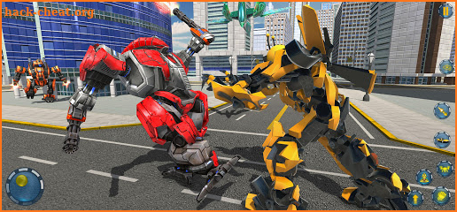 Bee Robot Transformation Wasp Game screenshot