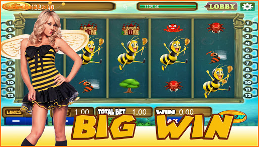 Bee Slots Machine screenshot