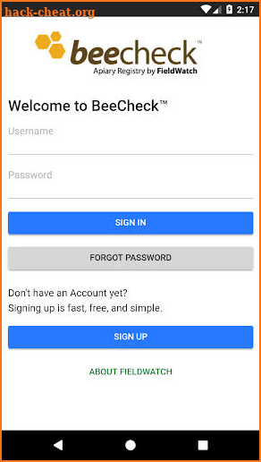 BeeCheck screenshot