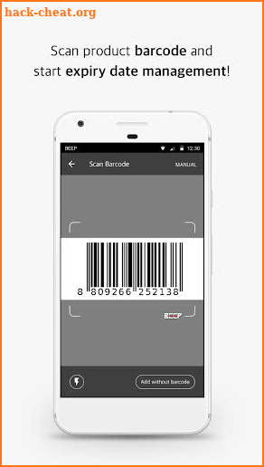 BEEP - Expiry Date Barcode Scanner. screenshot