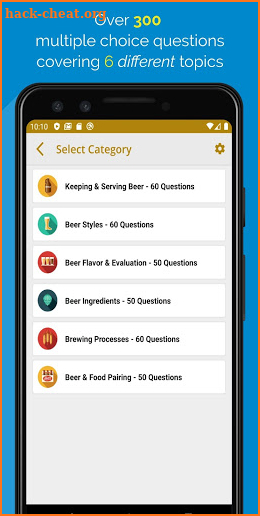 Beer Certification Quiz screenshot