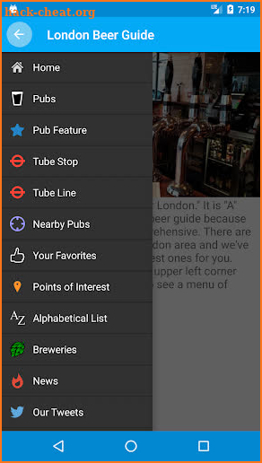 Beer Guide London screenshot